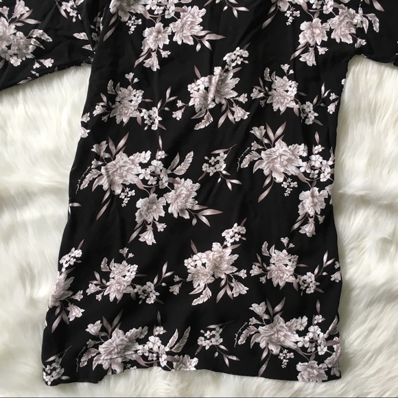 Spiritual Gangster Floral Black Maya Kimono - Picture 8 of 8